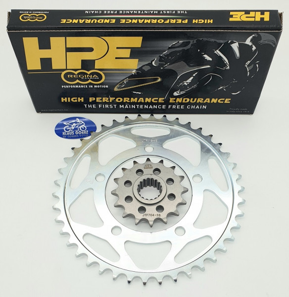 Regina HPE Kettenkit Aprilia 1000 Tuono V4R APRC/ABS wartungsfrei