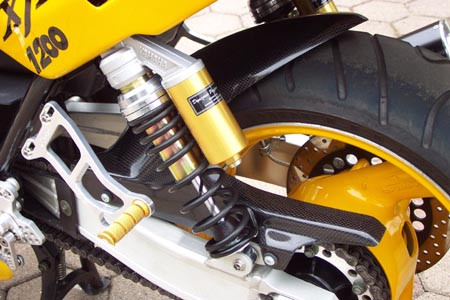Carbon Hinterradabdeckung YAMAHA XJR 1200 & XJR 1300
