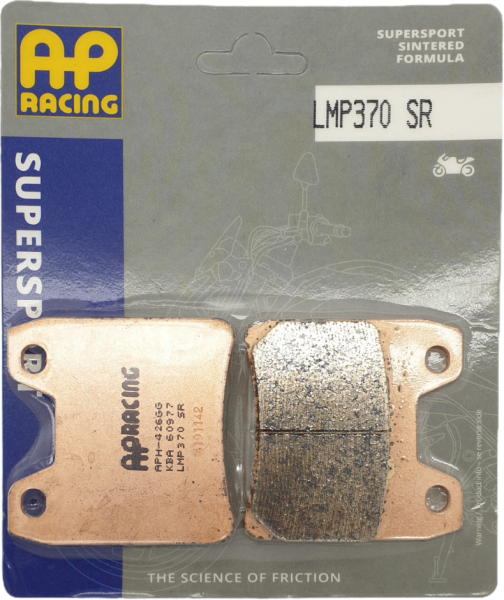 AP-Racing Bremsbeläge SR Sintermetall ABE Yamaha hinten