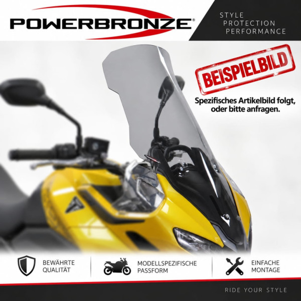 Verkleidungsscheibe Spoiler / Tourenform YAMAHA MT-10 22-26 (430 MM HOCH)