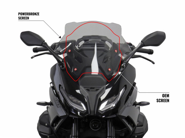Adventure Sport Scheibe BMW R 1300 RS 2025+ 395mm hoch