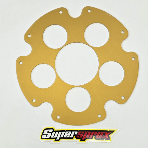 Supersprox Edge-Kettenrad Cover eloxiert