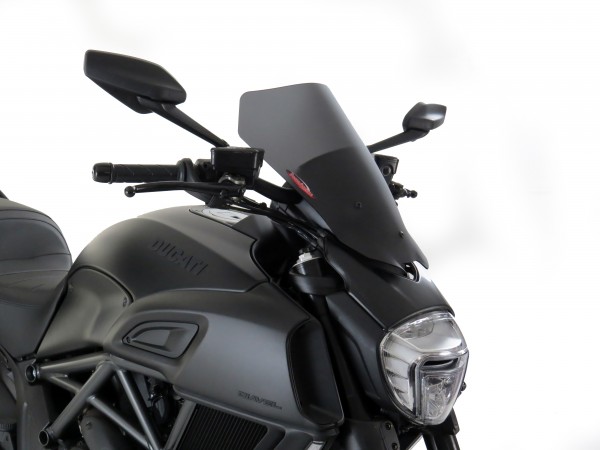 Powerbronze Windschild Scheinwerfer DUCATI DIAVEL