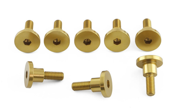 Ventildeckeldeckelschraubensatz Yamaha XJR 1200 1300 FJ 1200 Alu-Eloxiert