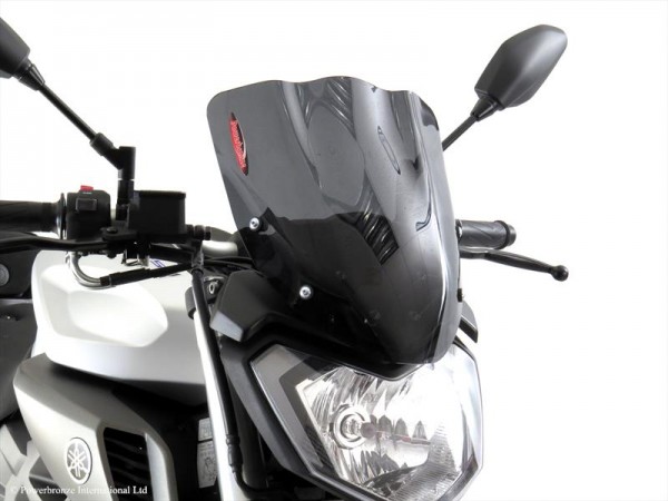 Powerbronze Windschild Scheinwerfer YAMAHA MT 125