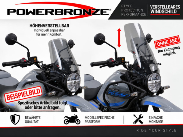 Verstellbares Windschild BMW F850GS 18-23/F850GS ADVENTURE 18-23/F900GS ADVENTURE 24-26
