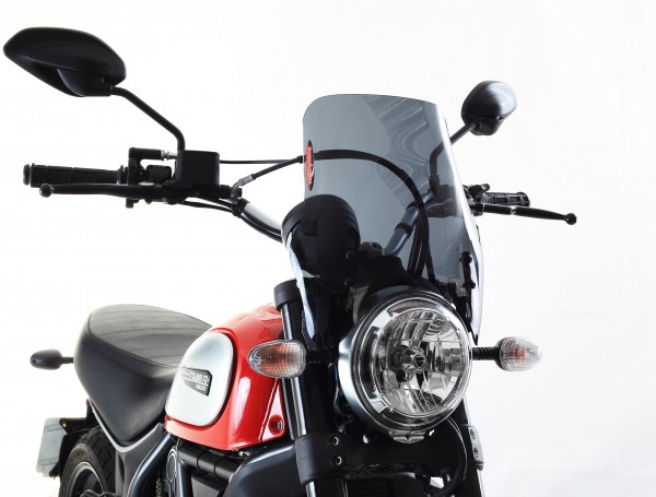 Powerbronze Windschild Scheinwerfer DUCATI SCRAMBLER