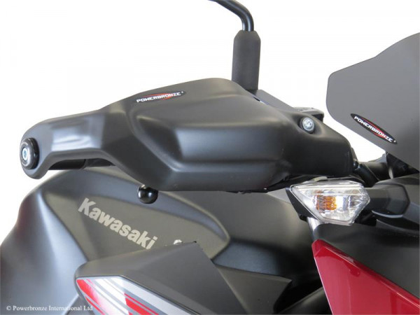 Handprotektoren Kawasaki Z400 19-20 matt schwarz