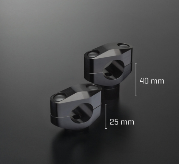 Lenkerböcke / Riser Booster 28,6mm 25 / 40mm hoch